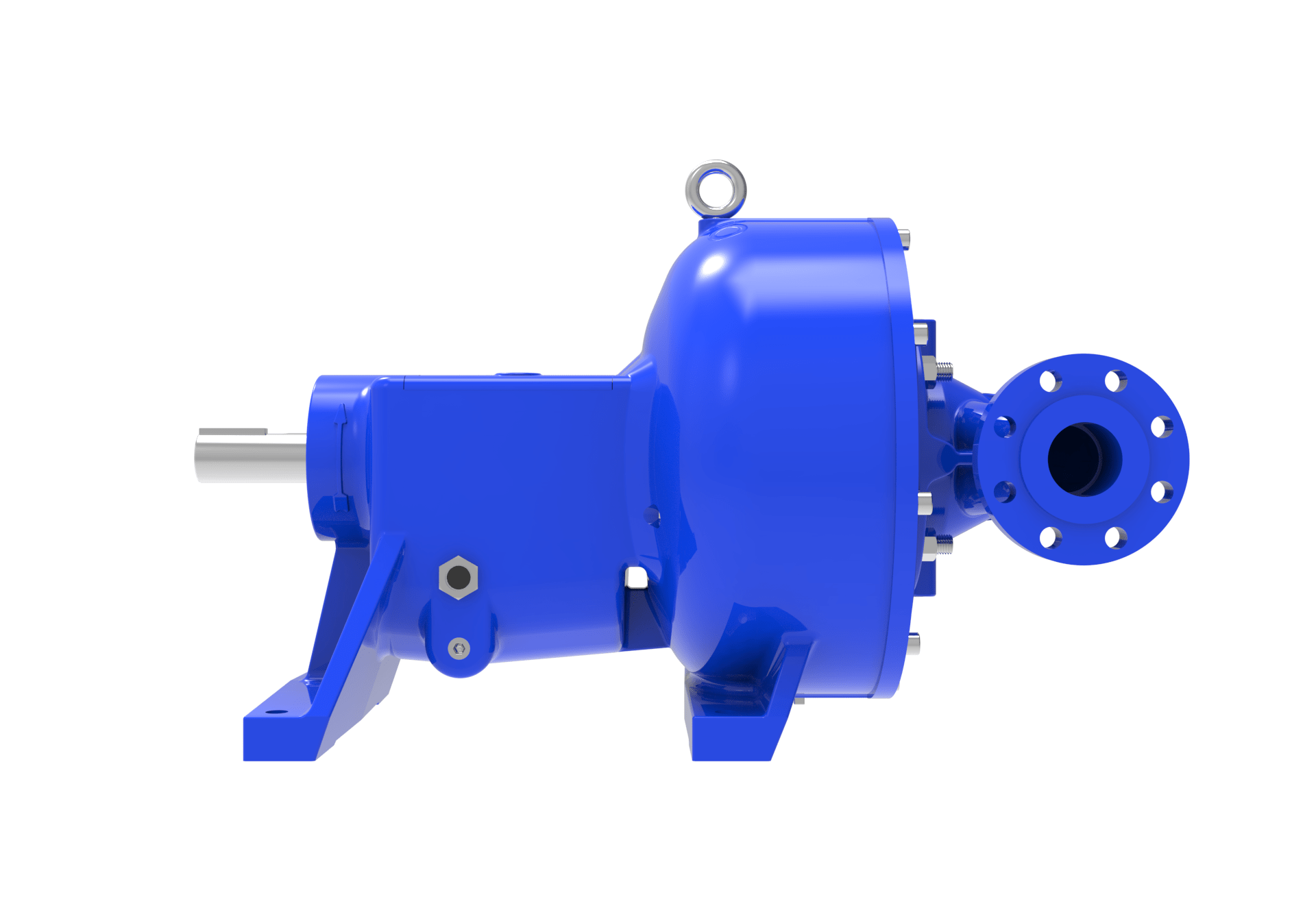 ROTO-JET® HIGH PRESSURE PITOT TUBE PUMPS left side view