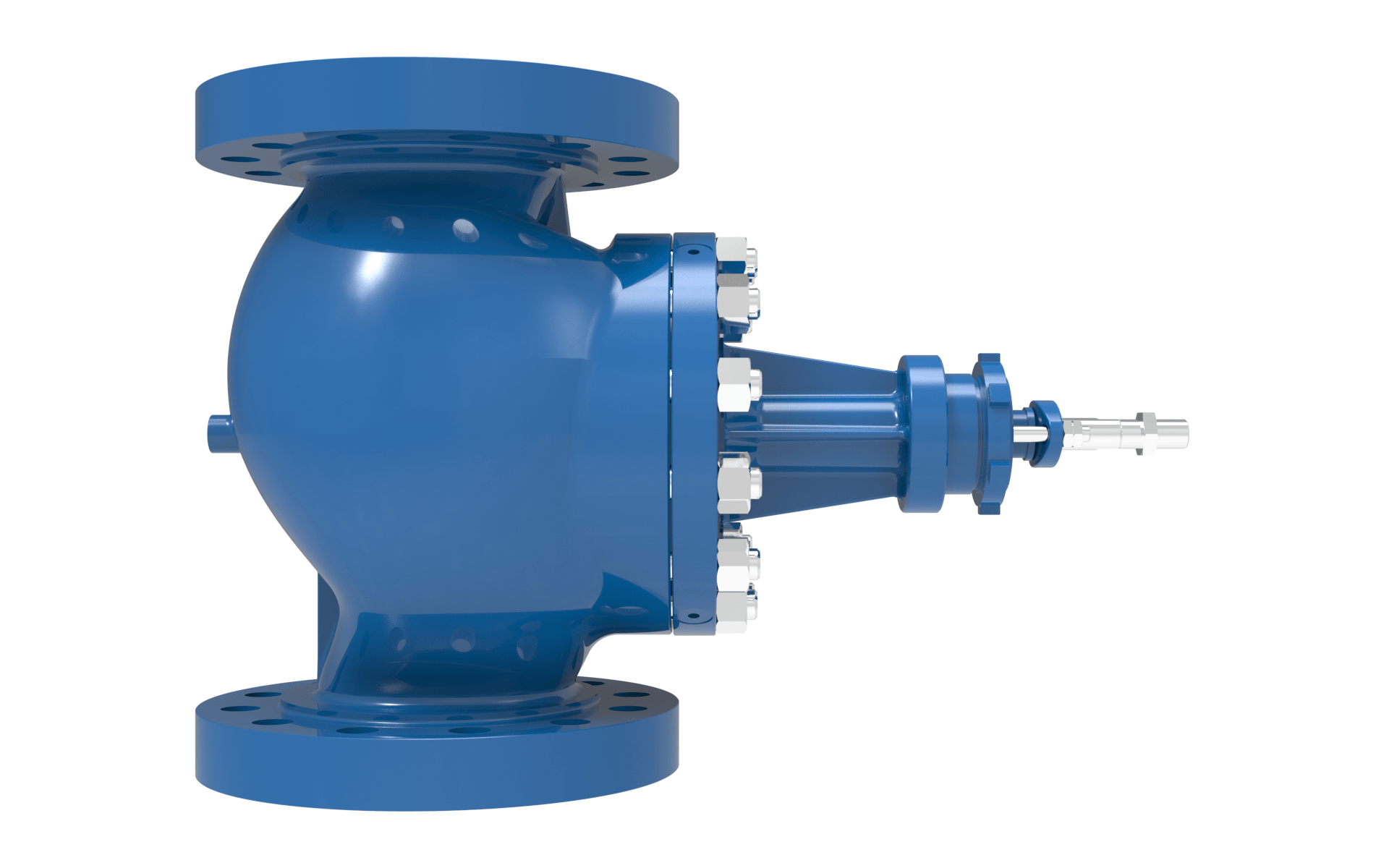 BLAKEBOROUGH® BV500 CAGE TRIM VALVES UP TO CLASS 600LB RATING right side view