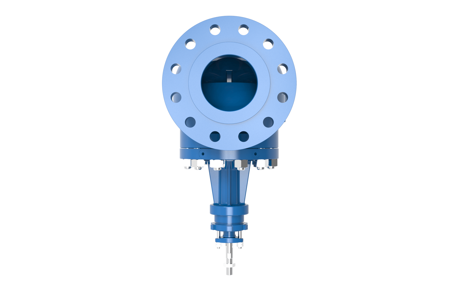 BLAKEBOROUGH® BV500 CAGE TRIM VALVES UP TO CLASS 600LB RATING top view