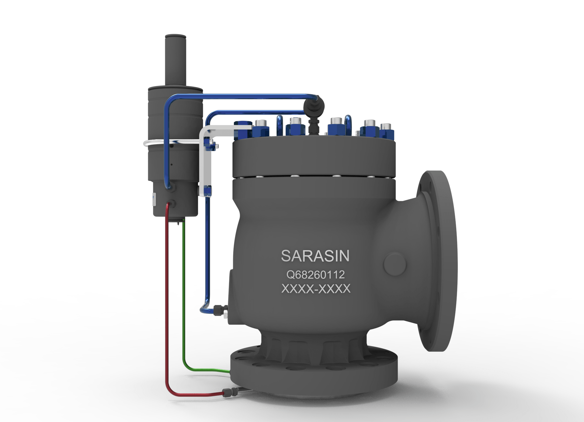 Sarasin 76 Series Pilot Operated Pressure Relief Valve 1