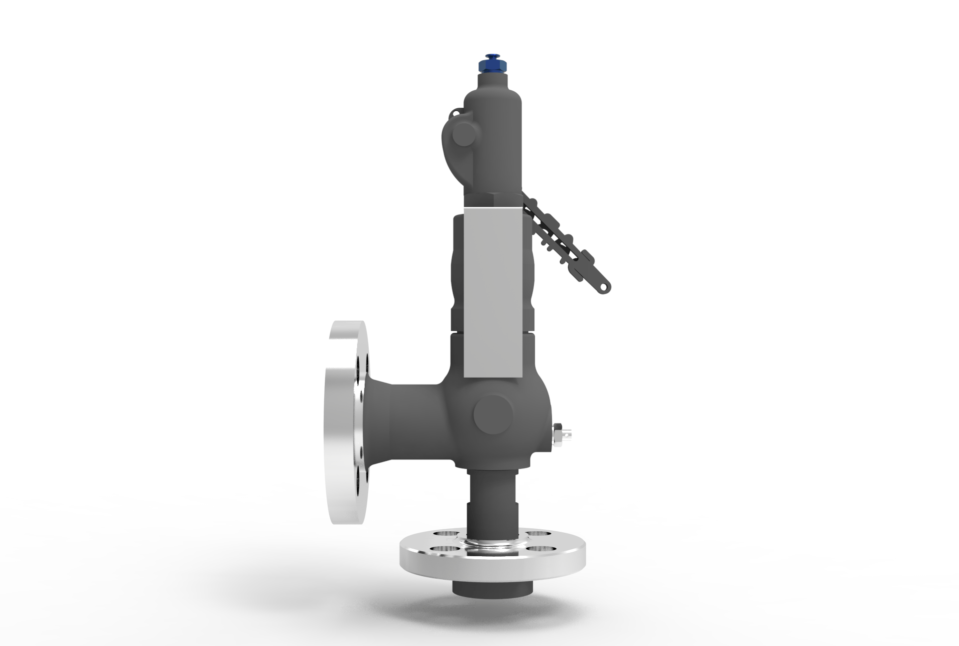 SARASIN-RSBD® 9 SERIES PRESSURE RELIEF VALVE left side view
